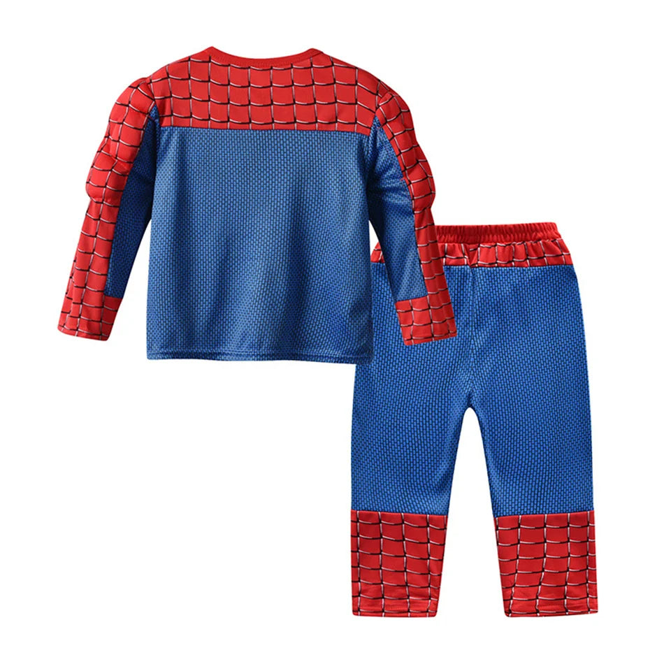 Marvel Superhelden Kostüm-Set – Spider-Man, Hulk & Captain America Cosplay für Kinder – Perfekt für Halloween & Geburtstage