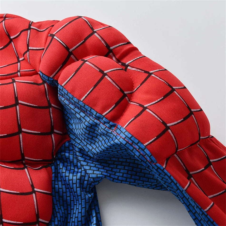 Marvel Superhelden Kostüm-Set – Spider-Man, Hulk & Captain America Cosplay für Kinder – Perfekt für Halloween & Geburtstage